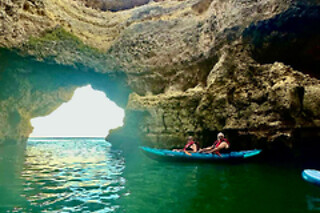 Tour ao pôr do sol/nascer do sol de kayak para 2 | Prestige Kayak Algarve (Porches, Lagoa)