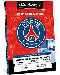 PSG Experience - 2 bilhetes jogo + 1 noite + tour estádio