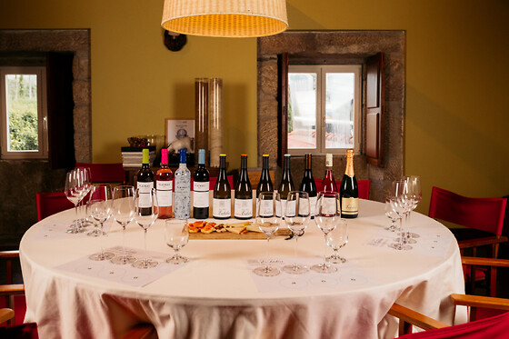 Prova de vinhos Premium com tábua de queijos e enchidos para 2 | Casa Santa Eulália (Mondim de Basto, Vila Real)