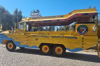Um passeio turístico em anfíbio para 1 em Porto Duck Tours em Vila Nova de Gaia (Porto)