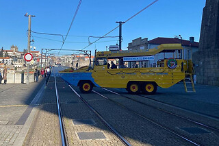 Um passeio turístico em anfíbio para 1 em Porto Duck Tours em Vila Nova de Gaia (Porto)
