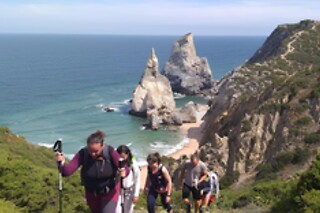 Vias ferratas de Santa Luzia, soft coasteering e canoagem para 1 | Discover The Nature