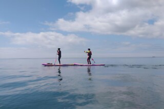 Vias ferratas de Santa Luzia, soft coasteering e canoagem para 1 | Discover The Nature