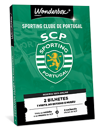 Sporting CP Experience - 2 bilhetes estádio + museu + 2 cachecóis