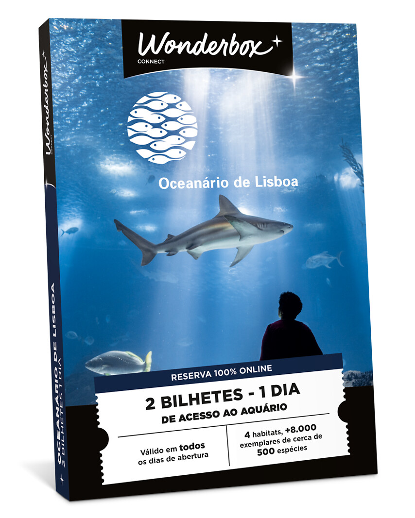 Oceanário de Lisboa - 2 bilhetes