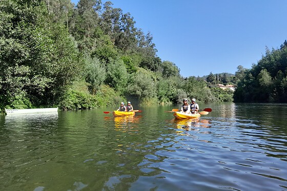 Canoagem pelo Rio Vouga para 2 no Desafios - Desporto e Aventura em Sever do Vouga (Aveiro)