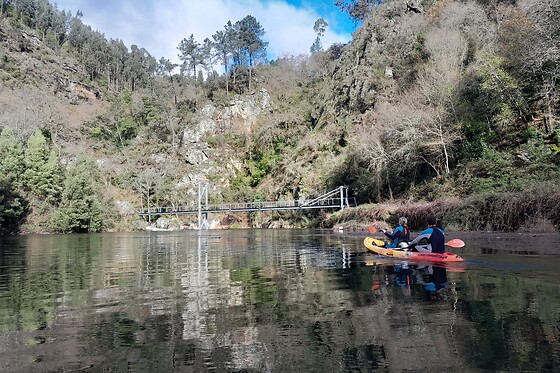 Canoagem pelo Rio Vouga para 2 no Desafios - Desporto e Aventura em Sever do Vouga (Aveiro)