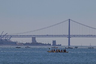Canoagem Polinésia ou Havaiana para 2 com a Kahuna Va´a Portugal | Cascais